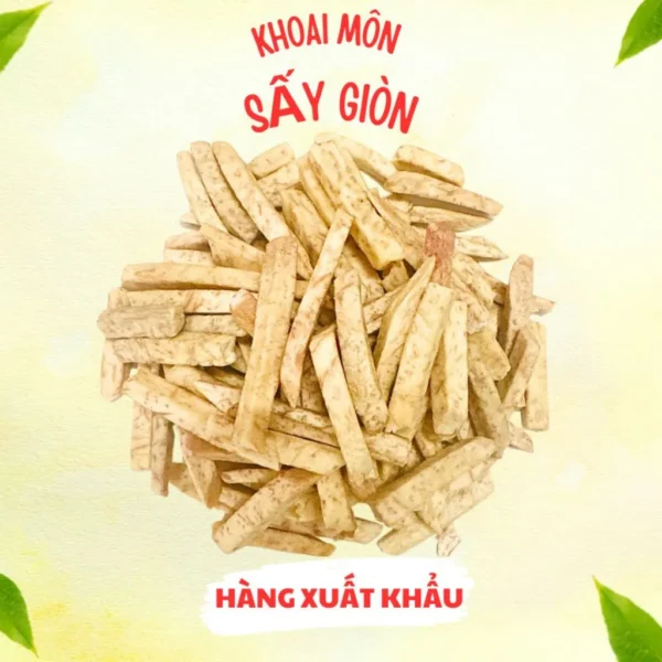 Khoai Môn Sấy Giòn KHÔNG ĐƯỜNG