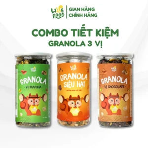 Ngũ Cốc Granola Siêu Hạt Từ Wisefood