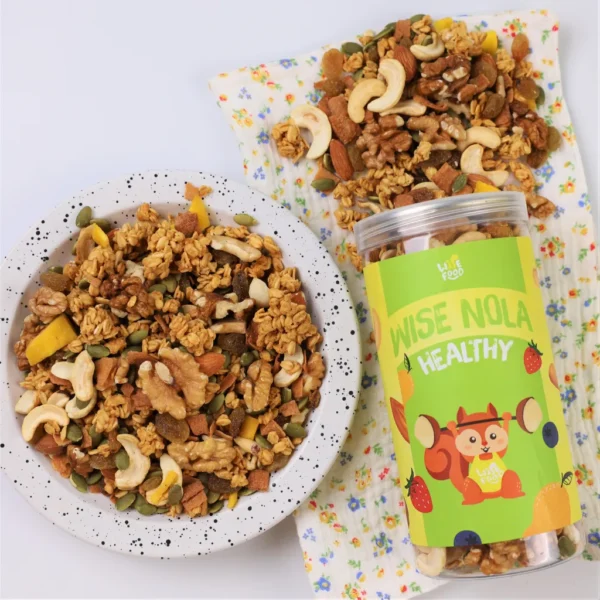 Ngũ Cốc Granola Siêu Hạt Từ Wisefood